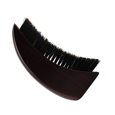 Beatifufu Boar Bristle Beard Brush with Beech Handle Grooming Tool for All Beard Types for Mustaches and Salon Quality Barber Accessory