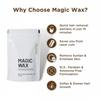 Herbal Wax Powder for Hair Removal - Magic Wax - 15 min Instant Painless Ayurvedic Natural Waxing Powder All Types of Hair Skin Hands Legs Underarms Private Bikini Part 100 gm Coffee view 3