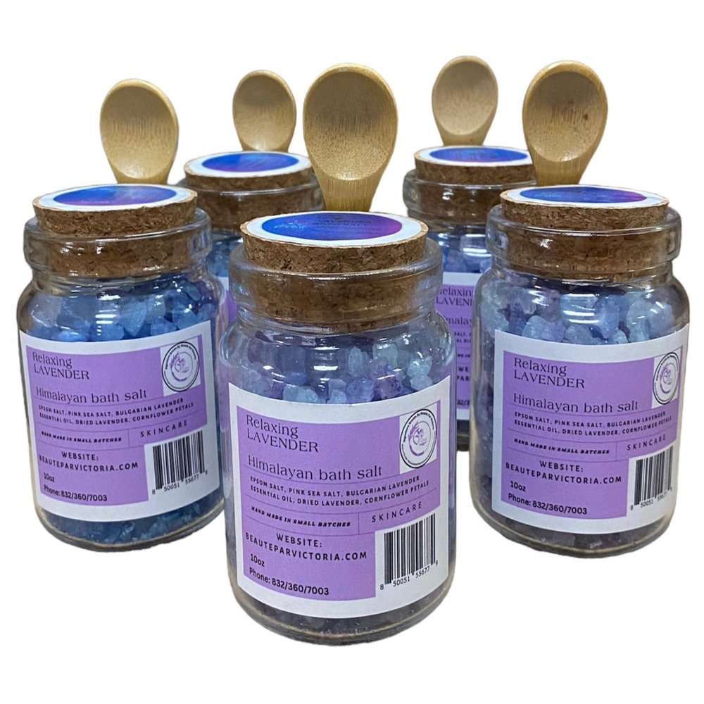 Premium Quality Bath Salts - 10oz (Lavender)