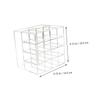 Angoily Practical Makeup Organizer Drawers Cosmetic Storage Case for Home Dormitory view 3