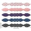 5 Pcs Deft Twist Maker French Donut Polka Dot Flexible Hair Styling Accessories - Rabbit Ear Bun Twister for Women Girls view 2
