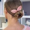 5 Pcs Deft Twist Maker French Donut Polka Dot Flexible Hair Styling Accessories - Rabbit Ear Bun Twister for Women Girls view 3