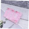 POPETPOP 300pcs Facial Oil Absorbing for Oily Skin Natural Fiber Blotting Papers Pink view 2