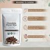 Chocalate Powder Wax - Herbal Hair Removal for Women | Face, Bikini, and Underarm Waxing | Painless 5-Minute Ayurvedic Hair Remover Powder | No Side Effects | Pack of 1,100gm view 4