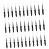 BIUDECO Micro Eyebrow Brush Set Cap 50pcs for Travel Makeup Artists Eyelash Extensions view 1