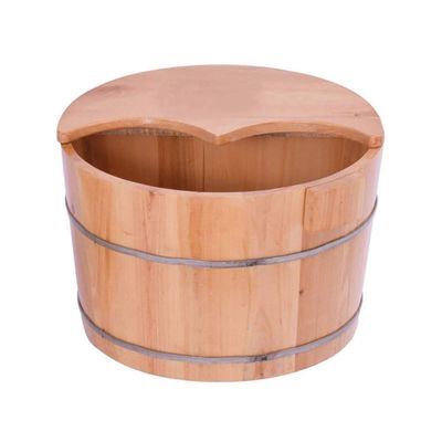 Foot Bath Soak Foot Tub Wooden Foot Basin Foot Tub for Soaking Feet,Foot Bath Spa Tub,Wood Bucket for Pedicure,Foot Soak Bucket,Foot Basin for Adults Foot Spa Household Wash Ba (Size : B)