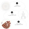 Didiseaon Lash Extension Bottle Nozzle Caps Replacement Tips for Eyelash Cork Stoppers view 3