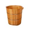Foot Bath Soak Foot Tub Wooden Foot Basin Wood Bucket for Pedicure,Foot Soak Bucket,Foot Tub for Soaking Feet,Foot Basin for Adults,Foot Bath Spa Tub Foot Spa Household Wash Ba (Size : A) view 1