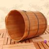 Foot Bath Soak Foot Tub Wooden Foot Basin Wood Bucket for Pedicure,Foot Soak Bucket,Foot Tub for Soaking Feet,Foot Basin for Adults,Foot Bath Spa Tub Foot Spa Household Wash Ba (Size : A) view 3