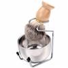 Didiseaon 2sets Men's Shaving Kit Beard Care Accessories Beard Cleaning Tool Shave Kit for Men Male Grooming view 3
