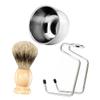 Didiseaon 2sets Men's Shaving Kit Beard Care Accessories Beard Cleaning Tool Shave Kit for Men Male Grooming view 4