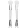 2pcs Double Head Blush Brush Nose Contour Makeup Women Makeup Nose Tool Eye Contouring Brush Shadow for Women Brush for Contouring view 1