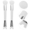 2pcs Double Head Blush Brush Nose Contour Makeup Women Makeup Nose Tool Eye Contouring Brush Shadow for Women Brush for Contouring view 4