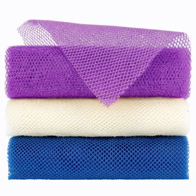 FARMOGA African Net Sponge Body Scrubber African Exfoliating Net Loofah for Women & Men Back Exfoliator Washcloth for Bathing Accessories