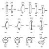 Nafaboig 94PCS Septum Piercing Kit for All Body, Belly Button Piercing Kit with Piercing Jewelry Clamps Tools and Piercing Needles(14G 16G) for Nose Septum Studs Tongue Earrings Lip Rings view 2