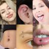 Nafaboig 94PCS Septum Piercing Kit for All Body, Belly Button Piercing Kit with Piercing Jewelry Clamps Tools and Piercing Needles(14G 16G) for Nose Septum Studs Tongue Earrings Lip Rings view 3