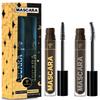 7C SEVENCROWN Brown Mascara Curling & Length Waterproof Mascara Set | Vegan & Cruelty-Free | Holiday Gift for Beauty Lovers view 1