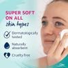 Lil-Lets Cotton Wool Balls, Certified Organic, 100% Pure Cotton Wool, Super Soft, Large Cotton Wool Puffs, Gentle on Skin, Dermatologically Tested, Pack of 100 Balls, White view 3