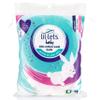 Lil-Lets Baby Cotton Wool Balls, 100 Count, Certified Organic, 100% Pure Cotton Wool, Super Soft, Large Puffs, Gentle on Baby's Delicate Skin, Dermatologically Tested, Ideal for Newborns view 1