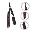 Beavorty Manual Shaver Holder for Straight Razors Ergonomic Durable Design with Easy Blade Replacement for Travel and Family Use Compatible with Double-sided Blades view 3