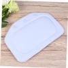 Angoily 3pcs Light Blue Bath Pillow with Suction Cups Spa Headrest for Tub Waterproof and Washable Pillow Bathtub Cushion view 4