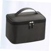 2pcs Cosmetic Storage Bag Pouch Female Women Travel Cosmetics Lady for Organizer Makeup Portable, Blackx2pcs, 14CMx2pcs view 2
