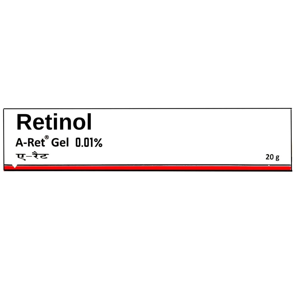 Retinol Gel 0.1 - with Vitamin A Repairs Fine Lines & Wrinkles, Scar Treatment, Age and Sun Spots, Anti-Aging Formula, 20 Gram