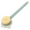 balacoo One Bathing Scrubber Long Handle Bath Brush Shower Body Brush Exfoliating Mitt for Back Feet Cellulite Massage view 1