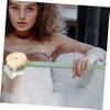 balacoo One Bathing Scrubber Long Handle Bath Brush Shower Body Brush Exfoliating Mitt for Back Feet Cellulite Massage view 3