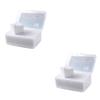 Didiseaon 2000pcs Non-Woven Makeup Remover Pads Thin Skin-Friendly Facial Pads for Makeup Removal and Skin Care for Daily Use and Easy Application view 1