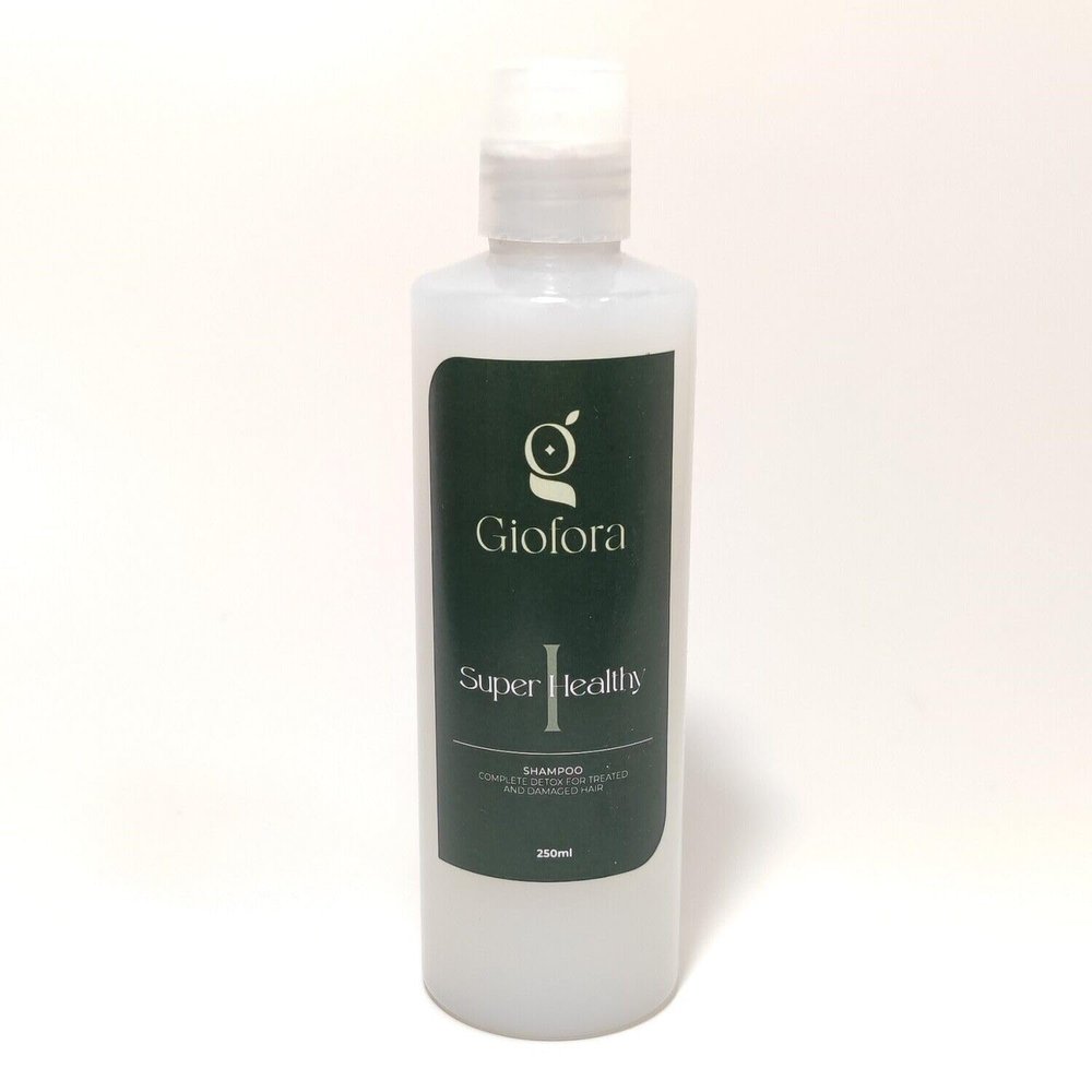 All Natural Organic Shampoo for Healthier Balanced Hair by Giofora (Super Healthy)