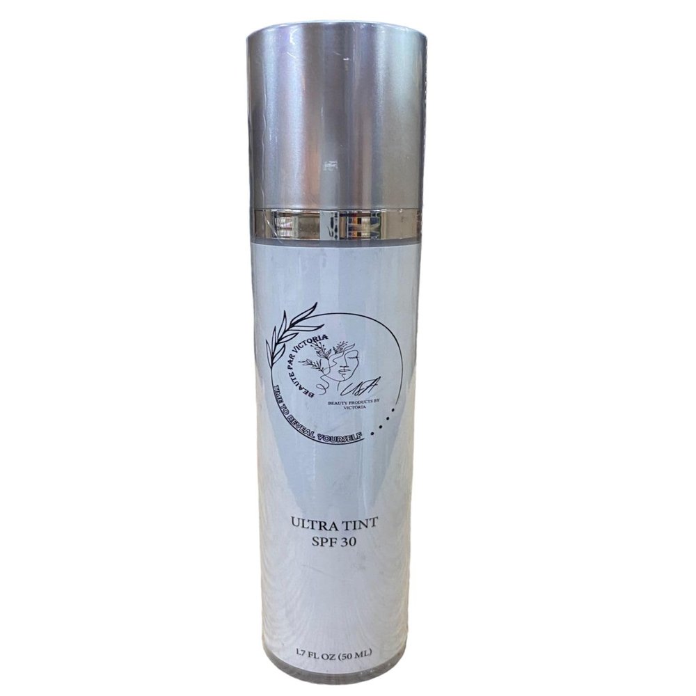 Ultra Tint SPF 30 1.7 Fl Oz (50 ml) - Signature Scents by Beaute Par Victoria, White