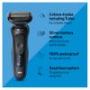 Braun Electric Shaver for Men, Series 5 5150cs, Wet & Dry Razor, Turbo Shaving Mode, Foil Shaver, with Beard Trimmer, Body Groomer and Charging Stand, Blue view 2