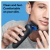 Braun Electric Shaver for Men, Series 5 5150cs, Wet & Dry Razor, Turbo Shaving Mode, Foil Shaver, with Beard Trimmer, Body Groomer and Charging Stand, Blue view 4