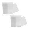Mipcase 400pcs Makeup Removal Cotton Pads Soft Lint Cleaning for Eyelash Extensions Nail Polish Removal and for view 1