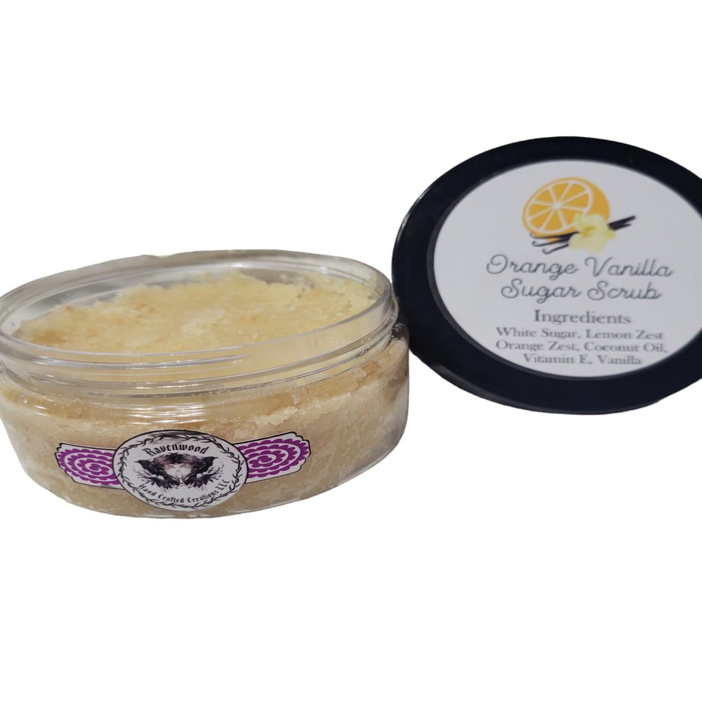 Orange Vanilla Sugar Scrub
