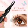 1set Heated Eyelash Curler Mini USB Eye Lash Electric Eyelash Curler Makeup Portable Eyelash Holder Electric Eyelash Tool Beauty Tools Abs Charge view 2