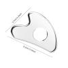 BTYMS Gua Sha Facial Tools Stainless Steel, Heart Shaped Guasha Tool with Hole Metal Face Sculpting Tool Skin Care Massage Scraper view 2