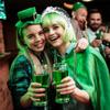 CEALXHENY Embellished Crystal Rhinestone Knotted Headband - Green Shamrock Hair Accessories for Women, Irish Holiday Outfit Gifts (LUCKY 1) view 2