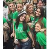 CEALXHENY Embellished Crystal Rhinestone Knotted Headband - Green Shamrock Hair Accessories for Women, Irish Holiday Outfit Gifts (LUCKY 1) view 3
