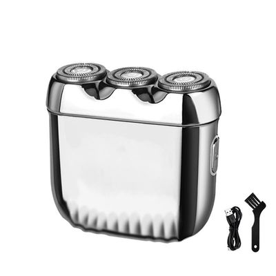 EKHOU Men's Shaver, Mini Electric Shaver for Men Portable Rechargeable Beard Razor IPX7 Waterproof Cordless Trimmer Knive Face Beard Razor