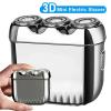 EKHOU Men's Shaver, Mini Electric Shaver for Men Portable Rechargeable Beard Razor IPX7 Waterproof Cordless Trimmer Knive Face Beard Razor view 2