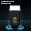 EKHOU Men's Shaver, 3-Blade System Hair Beard Electric Shaver for Men Washable Electric Razor Wet Dry Head Bald Shaving Machine Rechargeable view 4