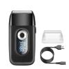 EKHOU Men's Shaver, LCD Electric Mini Beard Shavers for Men's Face Cleaning and Straight Razor Bald Head Hair Trimmers Repair Sideburns Pocket Razor view 1