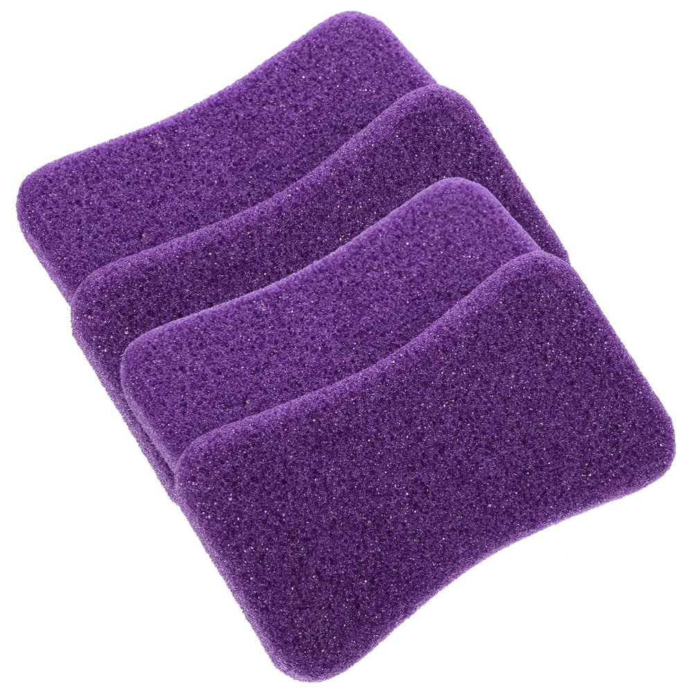 Beatifufu Foot Scrubber Dead Skin Remover Tool Pedicure Tools Set 4 Pcs Foot File for Smooth Feet Care Random
