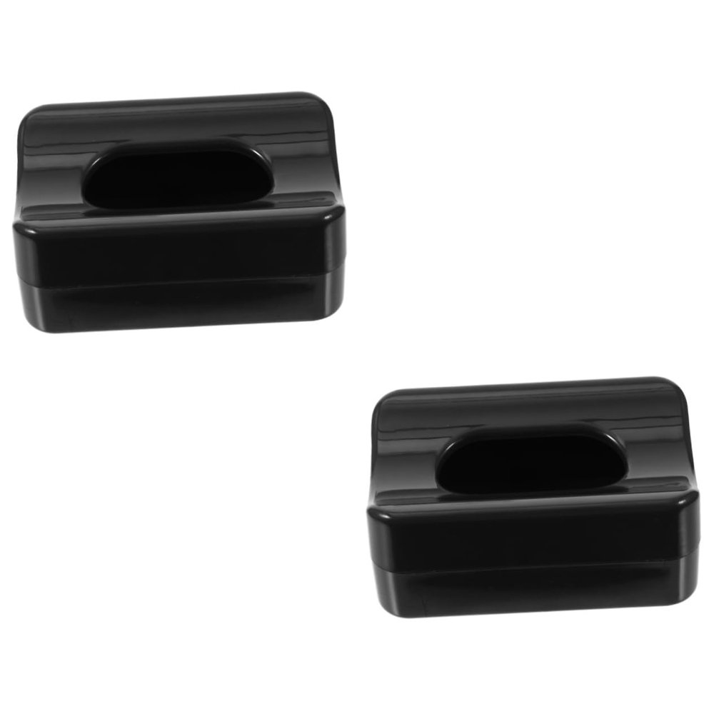 minkissy 2pcs Nail Storage Box Powder Container for Nail Art Tools Lightweight Portable Design for Home and Salon Use