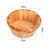 BABYCE Foot Bath Soak Foot Soaking Tub,Foot Wash Basin for Foot Bath,Foot Spa Bucket,Natural Fir Wood Foot Soaking Barrel Bucket Foot Spa Household Wash Ba view 4