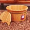 BABYCE Foot Bath Soak Foot Bath Spa Tub,Wood Bucket for Pedicure,Foot Soak Bucket with Massage Roller and Lid,Foot Tub for Soaking Feet,Foot Basin for Adults Foot Spa Household Wash Ba view 2