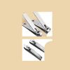 AMONG Manicure Kit Stainless Steel Nail Clipper Set Nail Clippers Care Tool for Man and Woman 7 Pieces Brown Nail Clippers Kit view 4