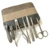 AMONG Manicure Kit 7 in 1 Stainless Steel Manicure Set Professional Nail Clips Fitting Foot Tools, Manicure Toe Cutter Nail Set with Bag Nail Clippers Kit view 1